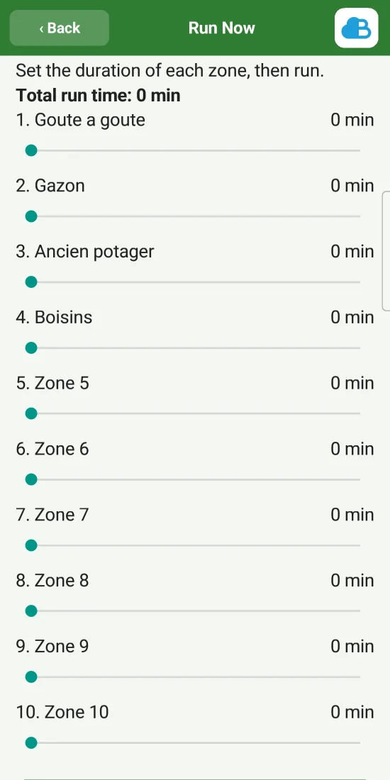 Avviare subito un’irrigazione